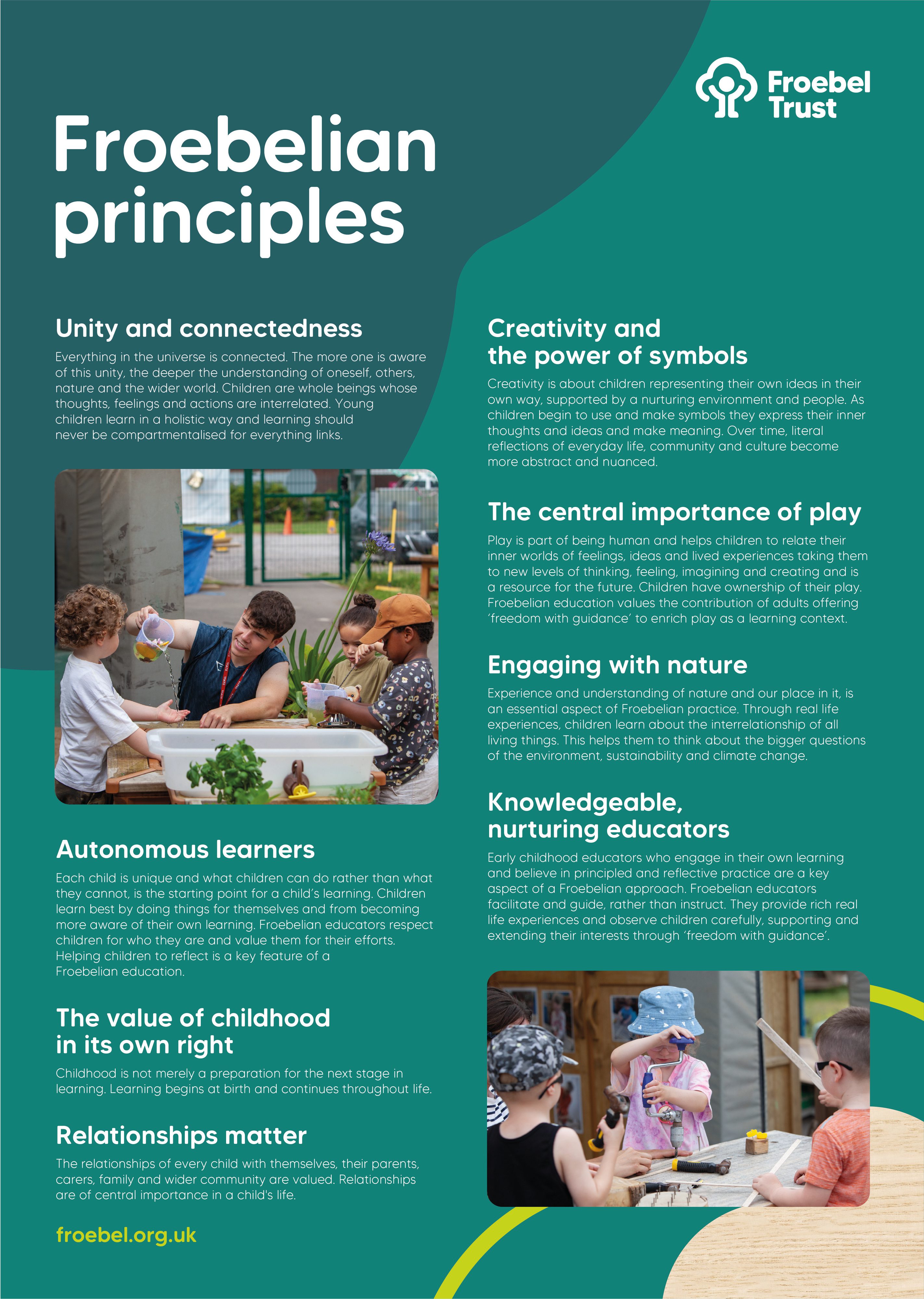 Froebel Trust Poster
