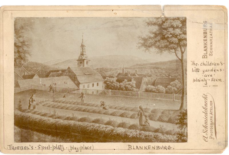 Froebels Spielplatz Blankenburg postcard